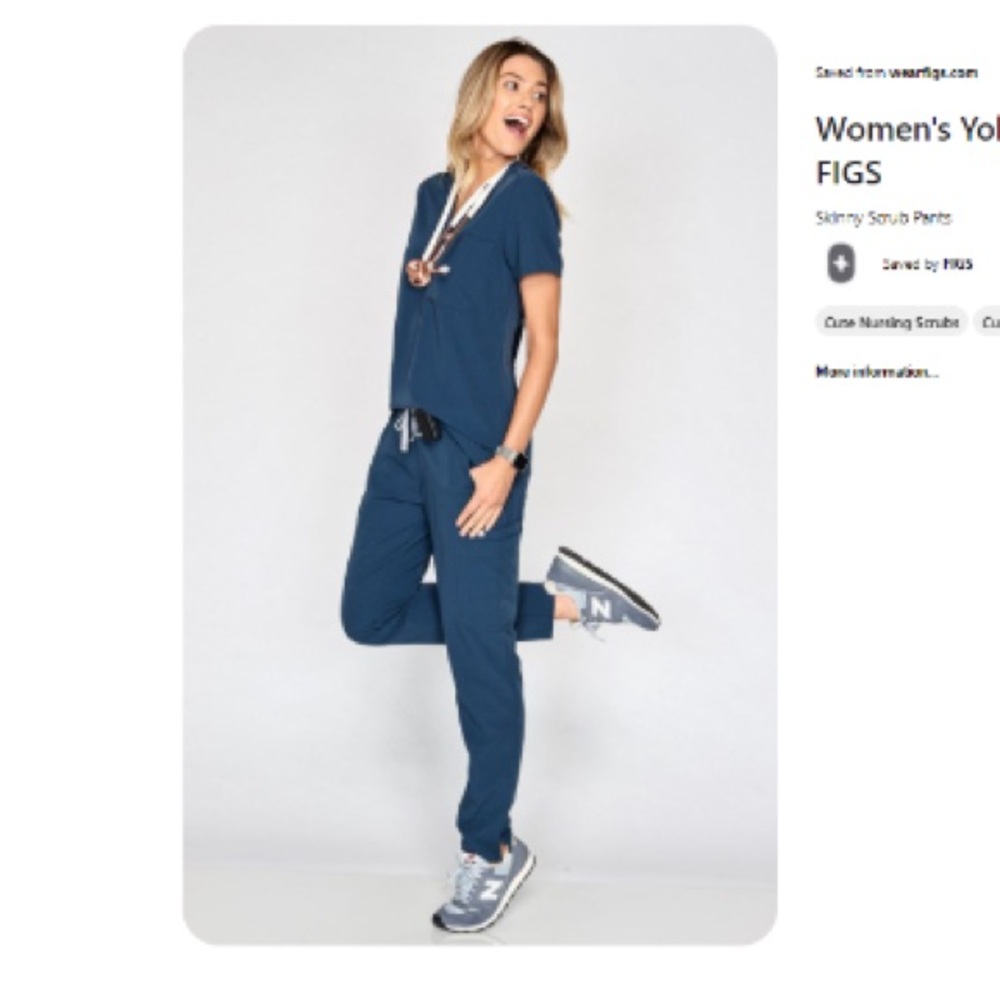 Figs Limited Edition Dark Harbor Scrub Set